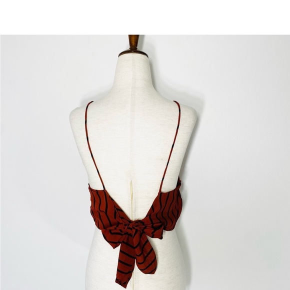 ASOS high neck tie back tank - Picture 7 of 11